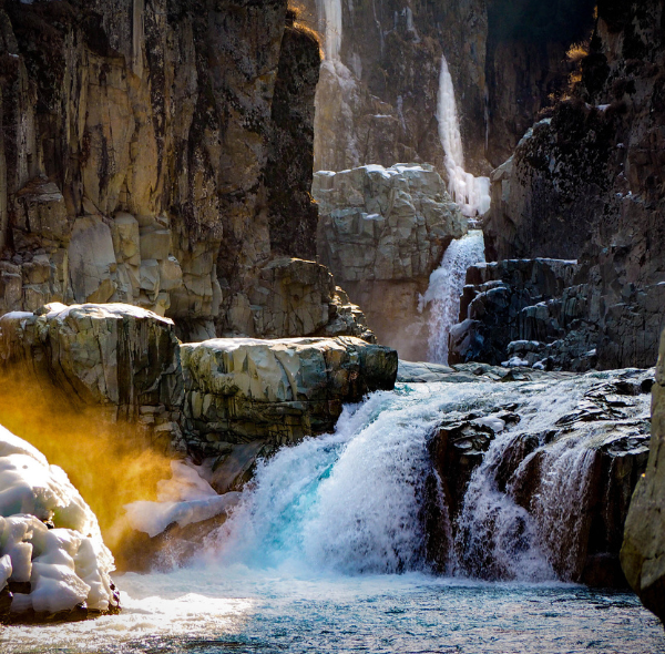 Aharbal Waterfall